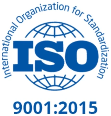 ISO 9001:2015 quality management certification mark